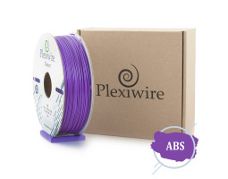 ABS пластик Plexiwire для 3D принтера 1.75мм фиолетовый (300м /  0.75кг)-foto3