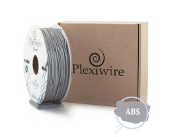 ABS пластик Plexiwire для 3D принтера 1.75мм серый (300м /  0.75кг)-foto3
