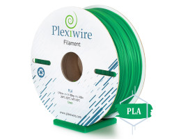 PLA пластик Plexiwire для 3D принтера 1.75мм зеленый (400м /  1.185кг)