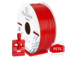 PETG пластик Plexiwire для 3D принтера красный 1,75мм (400м /  1,2кг)-foto3