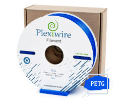 PETG пластик Plexiwire для 3D принтера синий 1,75мм (400м /  1,2кг)-foto2