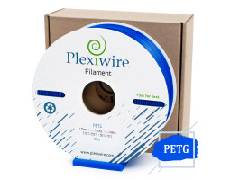 PETG пластик Plexiwire для 3D принтера синий 1,75мм (400м / 1,2кг)-foto2
