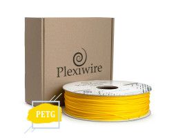 PETG пластик Plexiwire для 3D принтера желтый 1,75мм (300м /  0,9кг)-foto2