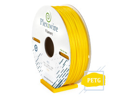 PETG пластик Plexiwire для 3D принтера желтый 1,75мм (300м /  0,9кг)