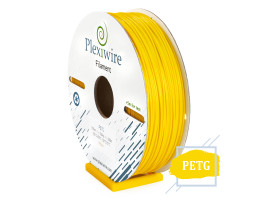 PETG пластик Plexiwire для 3D принтера желтый 1,75мм (300м /  0,9кг)