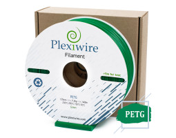 PETG пластик Plexiwire для 3D принтера зеленый 1,75мм (400м /  1,2кг)-foto2