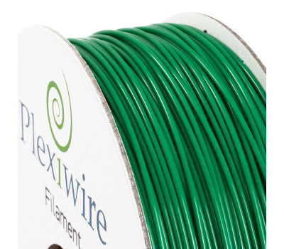 PETG пластик Plexiwire для 3D принтера зеленый 1,75мм (400м /  1,2кг)