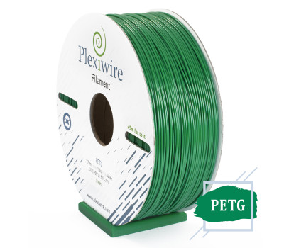 PETG пластик Plexiwire для 3D принтера зеленый 1,75мм (400м /  1,2кг)