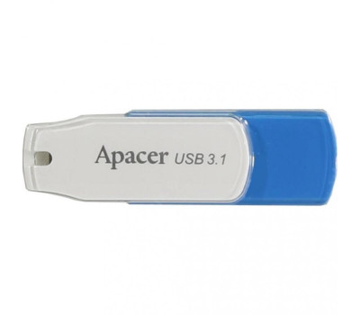 USB 3.1 Flash Drive 64Gb Apacer AH357, Blue/ White (AP64GAH357U-1) USB 3.1 Flash Drive 64Gb Apacer AH357, Blue/ White (AP64GAH357U-1)