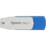 USB 3.1 Flash Drive 64Gb Apacer AH357, Blue/ White (AP64GAH357U-1)