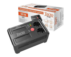 Стабилизатор Tecro SPT-500B, 500 VA (300 Вт), вход. напряжение 145-260В, вых напряжение 220В + - 10%