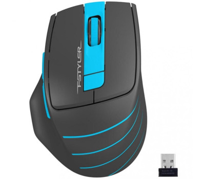 Мышь A4Tech Fstyler FG30 2000dpi Grey+Blue, USB, Wireless