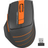 Мышь A4Tech Fstyler FG30 2000dpi Grey+Orange, USB, Wireless