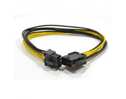 Удлинитель питания Cablexpert CC-PSU-84 PCI express, 6+2 пин Удлинитель питания Cablexpert CC-PSU-84 PCI express, 6+2 пин