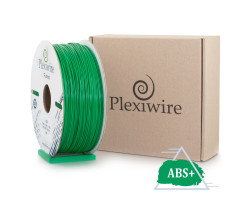 ABS+ пластик Plexiwire для 3D принтера 1.75мм зеленый (400м /  1кг)