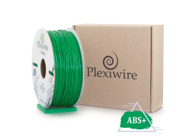 ABS+ пластик Plexiwire для 3D принтера 1.75мм зеленый (400м /  1кг)