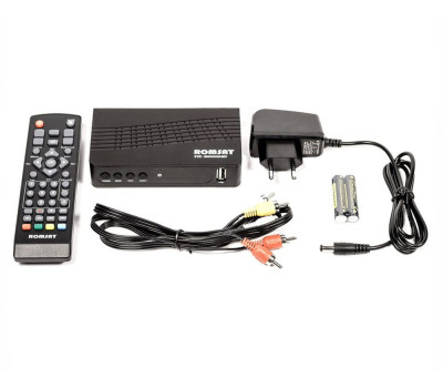 TV-тюнер внешний автономный Romsat TR-9000HD (black) DVB-T2, PVR, HDMI, USB TV-тюнер внешний автономный Romsat TR-9000HD (black) DVB-T2, PVR, HDMI, USB