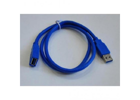 Кабель удлинитель USB 3.0 - 3.0m AM/ AF Atcom, синий (6149)