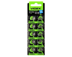 Батарейка  LR726/  AG2 Videx Blister ЗА 1ШТ.