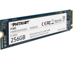 Твердотельный накопитель M.2 256Gb, Patriot P300, PCI-E 4x, 3D TLC, 1700/ 1100 MB/ s (P300P256GM28)