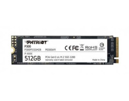 Твердотельный накопитель M.2 512Gb, Patriot P300, PCI-E 4x, 3D TLC, 1700/ 1200 MB/ s (P300P512GM28)