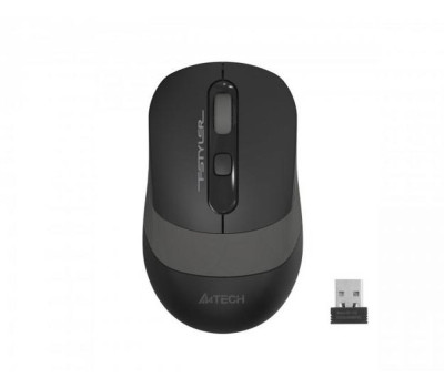 Мышь A4Tech Fstyler FG10S 2000dpi Black+Grey, USB, Wireless, бесшумная (FG10S Grey)