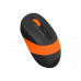Мышь A4Tech Fstyler FG10S 2000dpi Black+Orange, USB, Wireless, бесшумная (FG10S Orange)