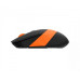 Мышь A4Tech Fstyler FG10S 2000dpi Black+Orange, USB, Wireless, бесшумная (FG10S Orange)