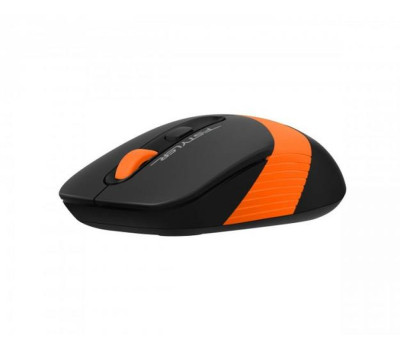 Мышь A4Tech Fstyler FG10S 2000dpi Black+Orange, USB, Wireless, бесшумная (FG10S Orange)