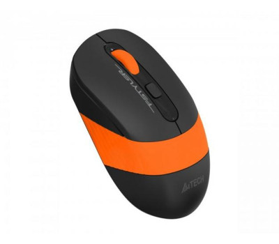 Мышь A4Tech Fstyler FG10S 2000dpi Black+Orange, USB, Wireless, бесшумная (FG10S Orange)