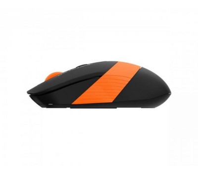 Мышь A4Tech Fstyler FG10S 2000dpi Black+Orange, USB, Wireless, бесшумная (FG10S Orange)