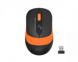 Мышь A4Tech Fstyler FG10S 2000dpi Black+Orange, USB, Wireless, бесшумная (FG10S Orange)