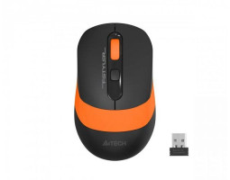 Мышь A4Tech Fstyler FG10S 2000dpi Black+Orange, USB, Wireless, бесшумная (FG10S Orange)