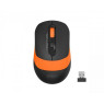 Мышь A4Tech Fstyler FG10S 2000dpi Black+Orange, USB, Wireless, бесшумная (FG10S Orange)