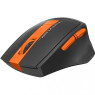 Мышь A4Tech Fstyler FG30S 2000dpi Grey+Orange, USB, Wireless, бесшумная (FG30S Orange)