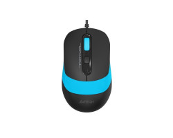 Мышь A4Tech Fstyler FM10S 1600dpi Black+Blue, USB, бесшумная (FM10S Blue)