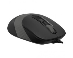 Мышь A4Tech Fstyler FM10S 1600dpi Black+Grey, USB, бесшумная (FM10S Grey)-foto2