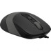 Мышь A4Tech Fstyler FM10S 1600dpi Black+Grey, USB, бесшумная (FM10S Grey)