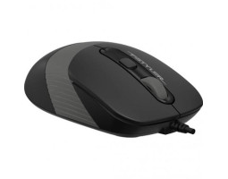 Мышь A4Tech Fstyler FM10S 1600dpi Black+Grey, USB, бесшумная (FM10S Grey)-foto2