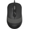 Мышь A4Tech Fstyler FM10S 1600dpi Black+Grey, USB, бесшумная (FM10S Grey)