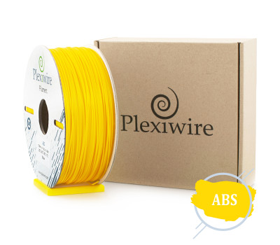 ABS пластик Plexiwire для 3D принтера 1.75мм желтый (400м /  1кг)