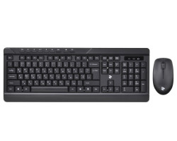 Комплект 2E MK410, Black, беспроводной, USB, до 10 м, 1200 dpi, 1xAA/ 1xAA (2E-MK410MWB)