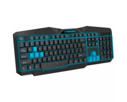 Клавиатура Esperanza Wired EGK201 ILLUMINATED USB UA Black-Blue (EGK201BUA)