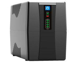ИБП FrimeCom VP-600 (V-600) Black, 600VA, 360W, 2 розетки, батарея 1 (7Ah), LED индикация