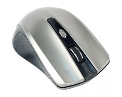 Мышь Gembird MUSW-4B-04-BG wireless, Black/ Grey, dpi::1600, USB, 2xAAА (MUSW-4B-04-BG)