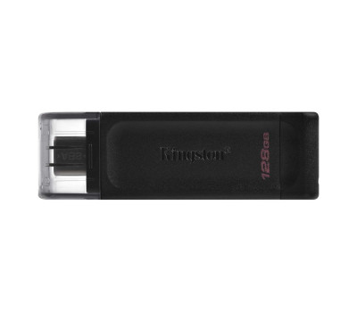 USB3.2 128GB Type-C Kingston DataTraveler 70 Black (DT70/ 128GB)